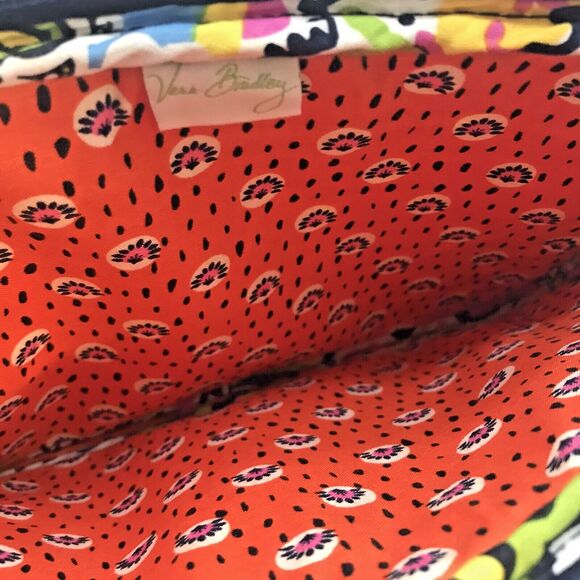 Vera Bradley Rio Quilted Tablet Sleeve 9 x 6.5 inches I Pad Ereader Zip Around - Picture 8 of 8